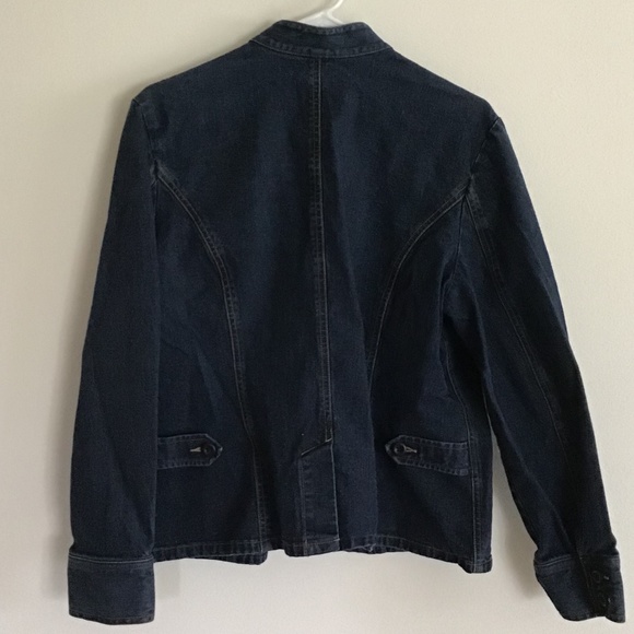 Lands End Jean Jacket - Picture 2 of 2